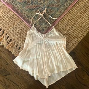 Low back Halter Top, size XS